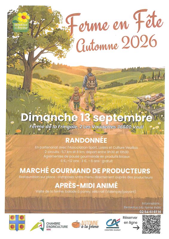 Ferme en Fête Automne 2026 Veuil
