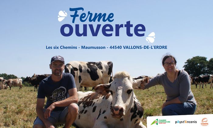Ferme ouverte en élevage laitier (44), Les six chemins, Maumusson (44), Maumusson