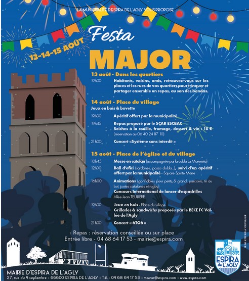 FESTA MAJOR Espira-de-l’Agly