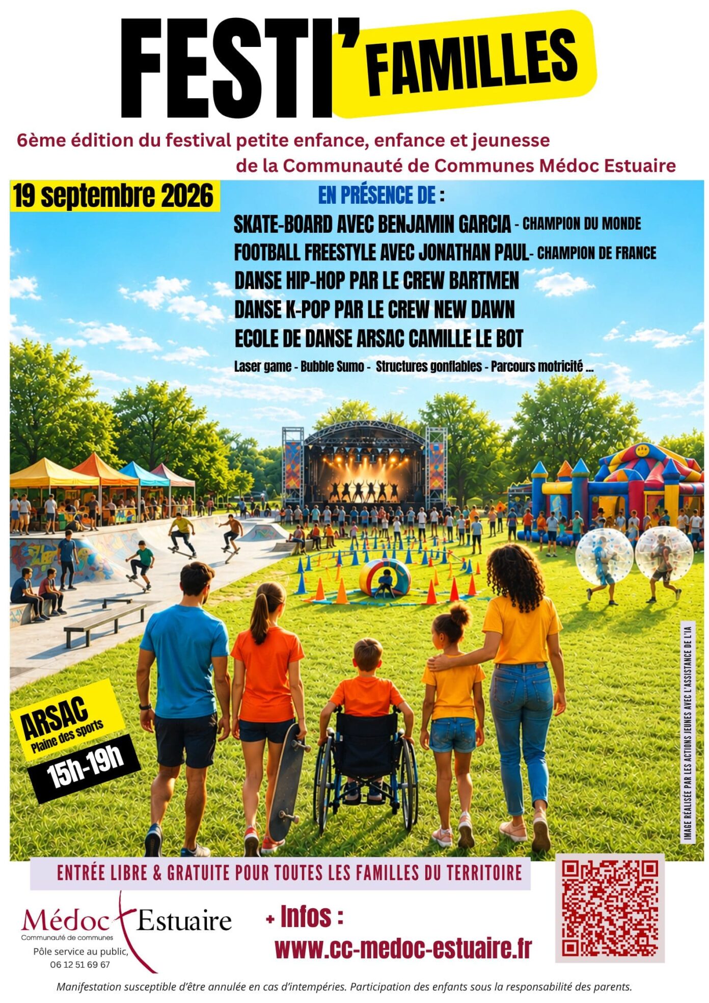 Festi Familles à Arsac Plaine des sports d’Arsac Arsac
