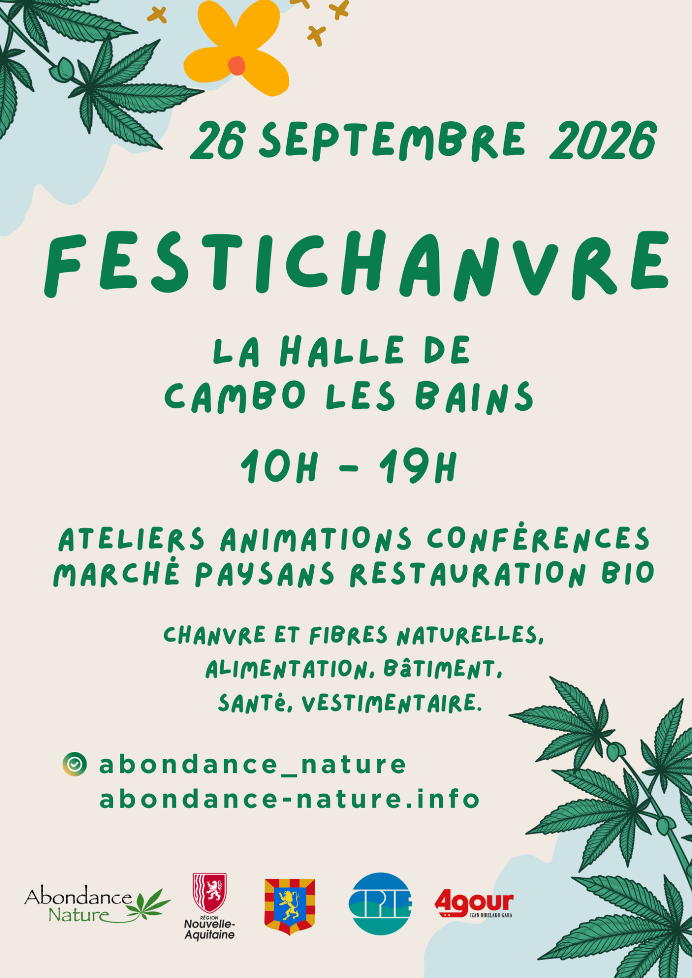 Festichanvre Parc Saint-Joseph Cambo-les-Bains