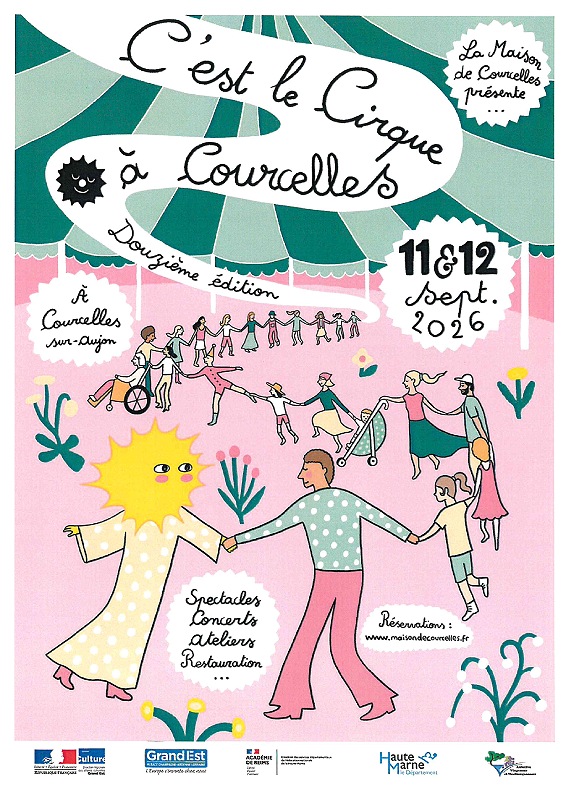 FESTIVAL C'EST LE CIRQUE À COURCELLES Maison de Courcelles Saint-Loup-sur-Aujon 2026-09-11