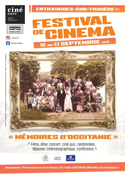 Festival Cinécure Mémoires d'Occitanie  Entraygues-sur-Truyère 2026-09-10