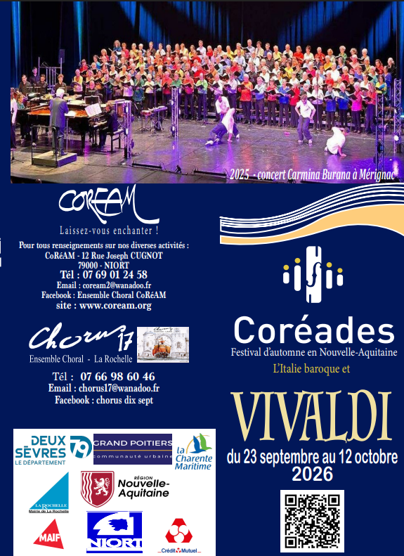 Festival d’Automne des Coréades à Niort Niort