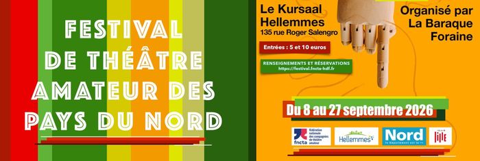 Festival de Théâtre Amateur des Pays du Nord 2026 Kursaal Lille