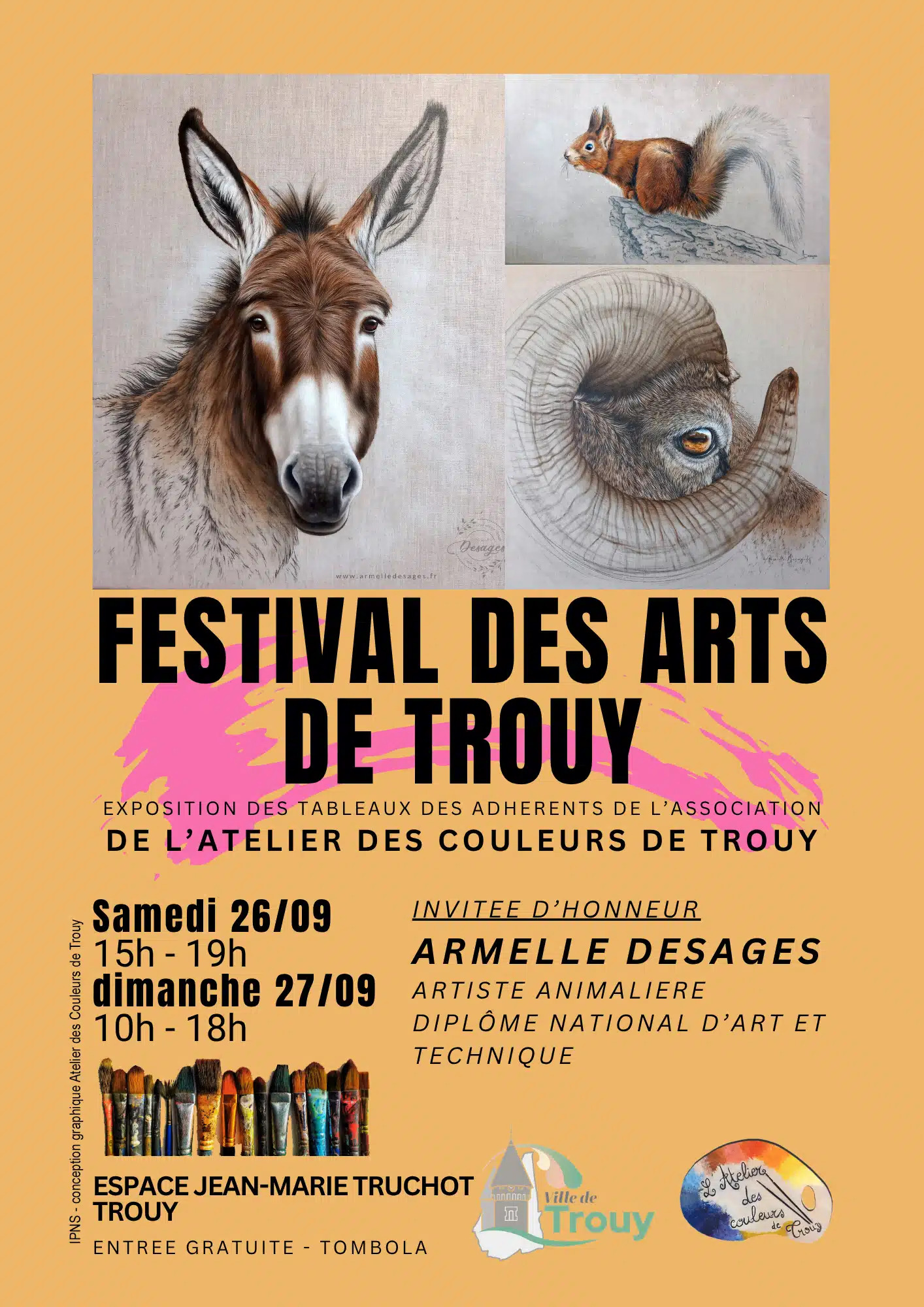 Festival des Arts de Trouy Espace Jean-Marie Truchot Trouy 2026-09-26