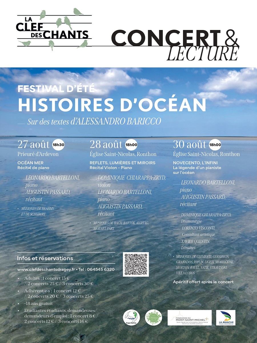 Festival d’été Histoires d’Océan Ronthon Dragey-Ronthon