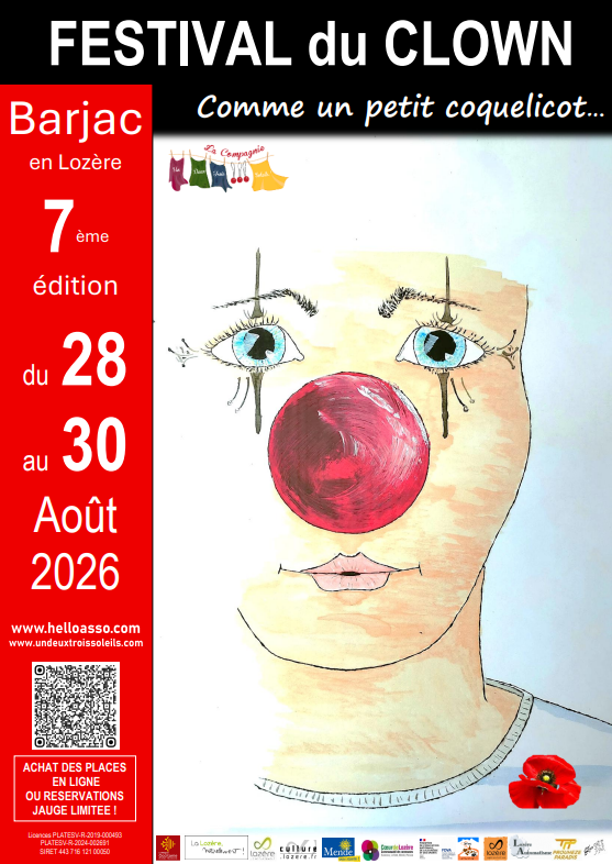 FESTIVAL DU CLOWN CABARET CLOWN Barjac