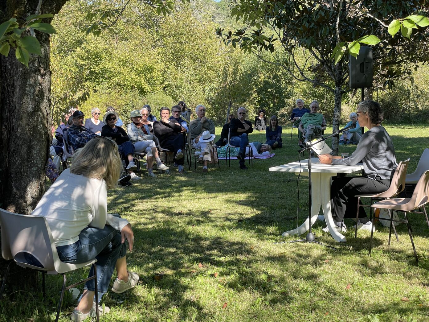Festival du livre du Haut Quercy table ronde La Littérature est-elle un sport de combat ? Impasse des Mirepoises Martel