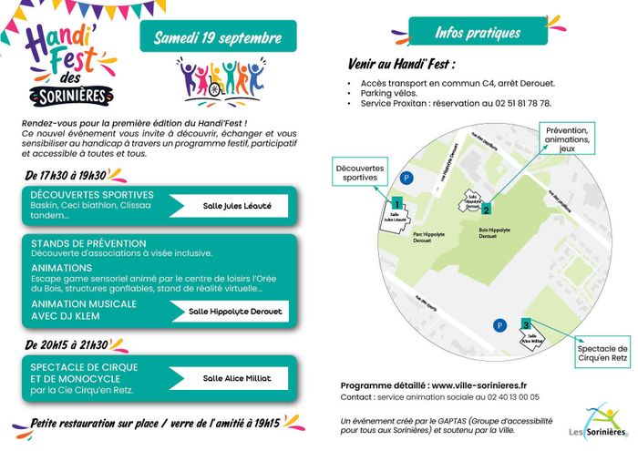 Festival Handi&rsquo;Fest – Les Sorinières, Salle Alice Milliat, Les Sorinières
