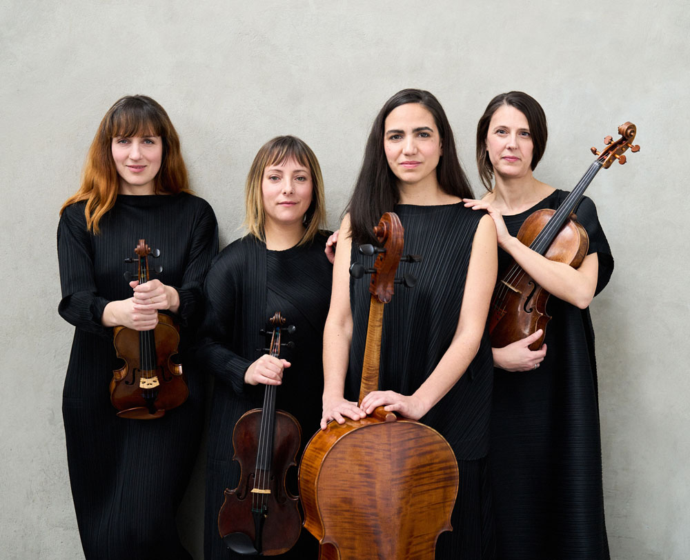 Festival international de musique de Besançon Quatuor Zaïde Place Saint-Martin Baume-les-Dames