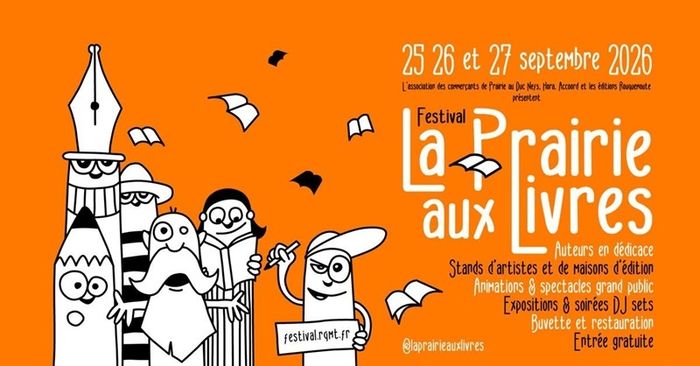Festival La Prairie aux livres Chez Rouquemoute Nantes