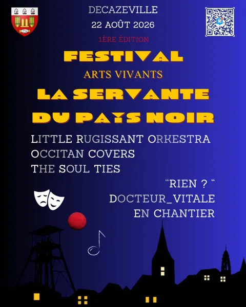 Festival La Servante du Pays Noir 1re édition Decazeville
