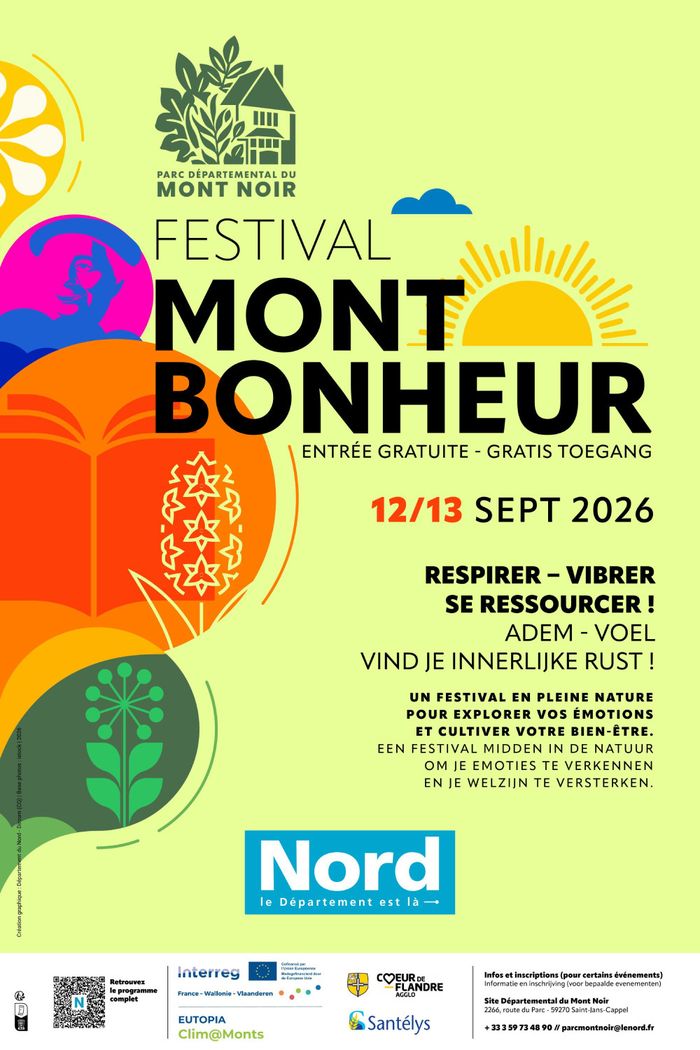 Festival Mont Bonheur 2026 Villa Marguerite Yourcenar Saint-Jans-Cappel