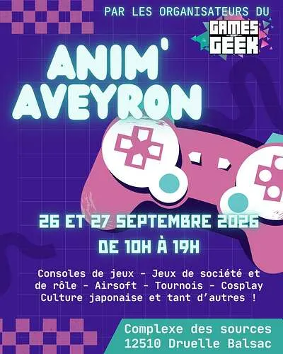 Festival pop culture japonaise Anim’Aveyron Druelle Balsac