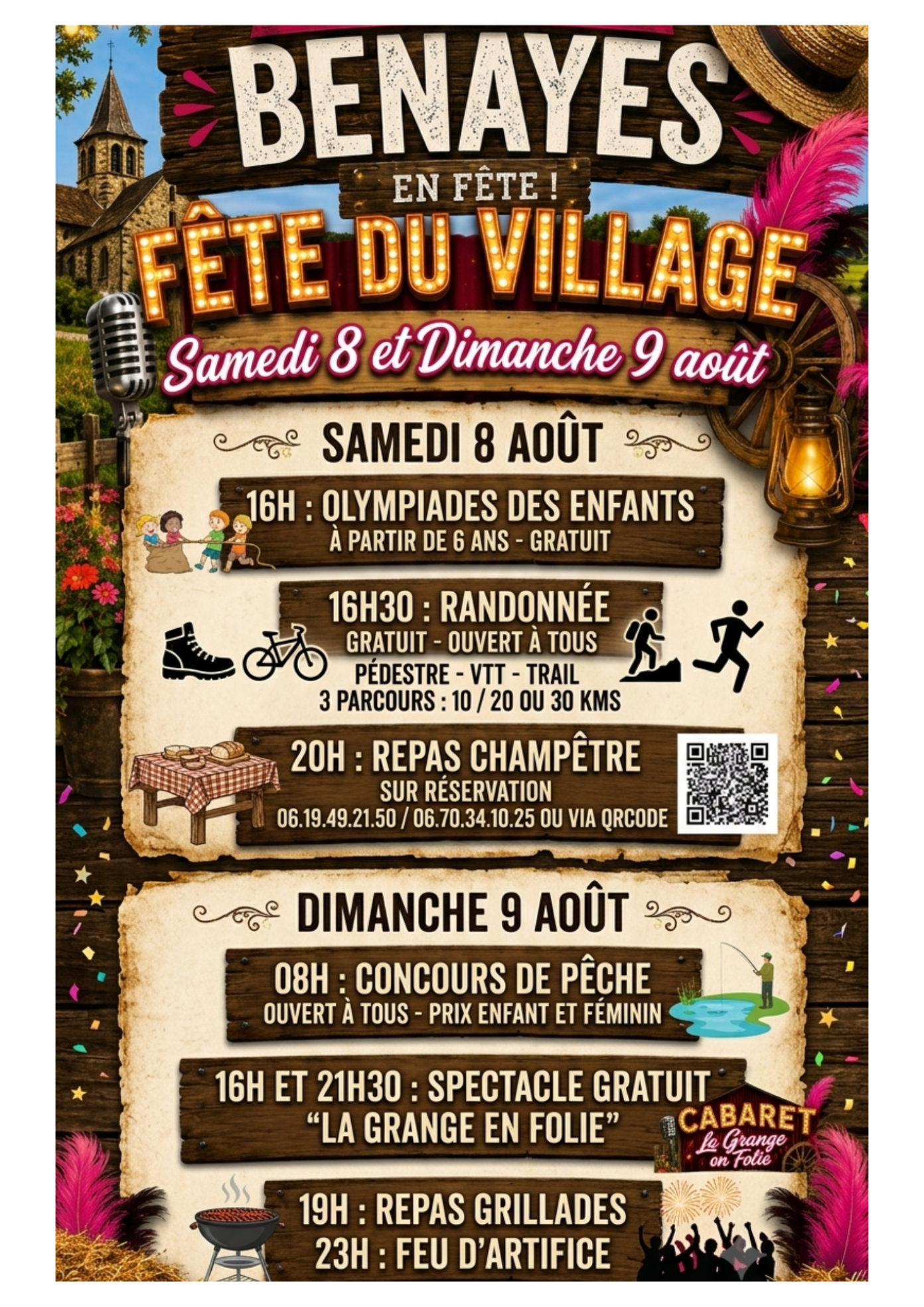 Fête annuelle de Benayes  Benayes