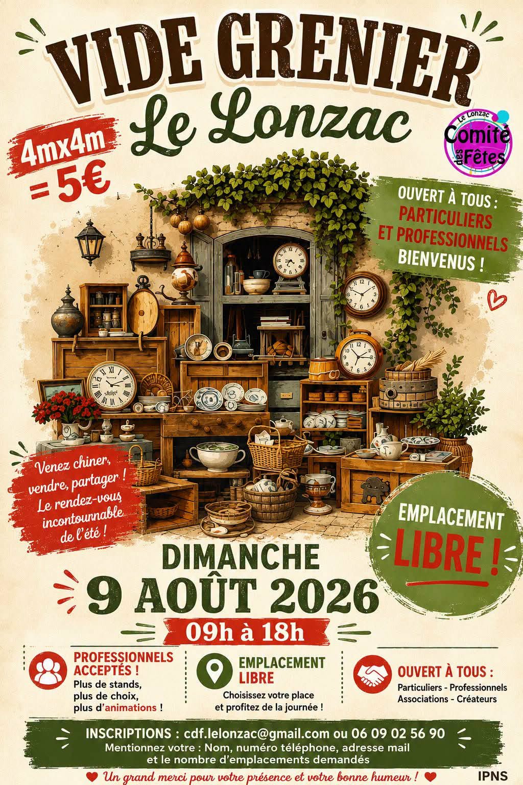 Fête annuelle Le Lonzac