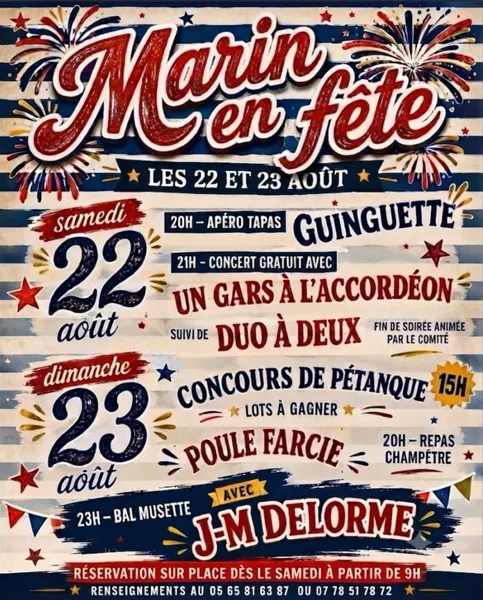 Fête de Marin  Sainte-Croix