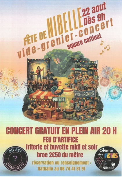 Fête de Nibelle Vide Grenier Nibelle