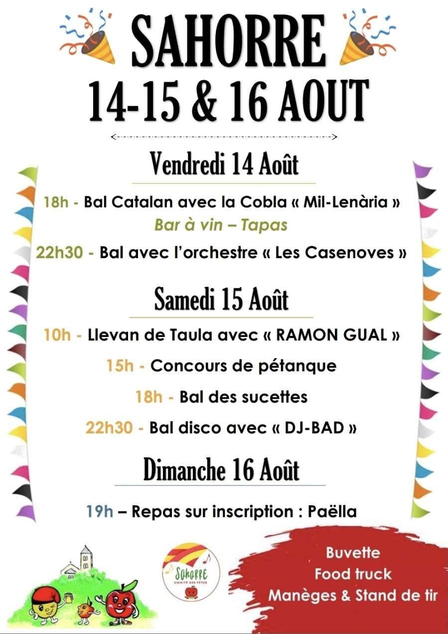 FÊTE DE SAHORRE Sahorre