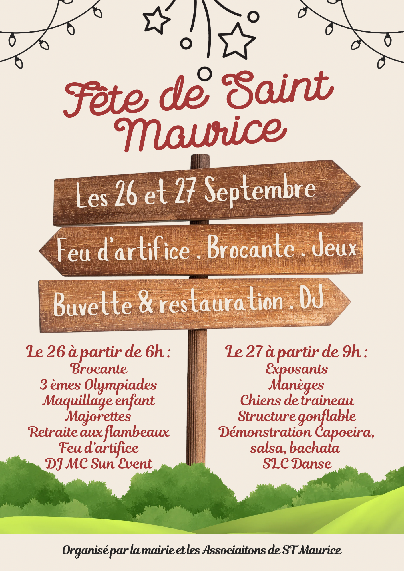 Fête de Saint Maurice Saint-Maurice-sur-Aveyron 2026-09-26