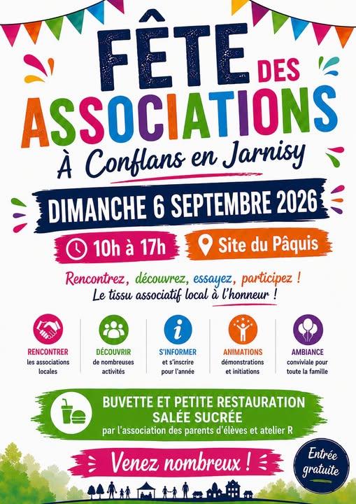 Fête des associations 4 rue des docteurs grandjean Conflans-en-Jarnisy 2026-09-06