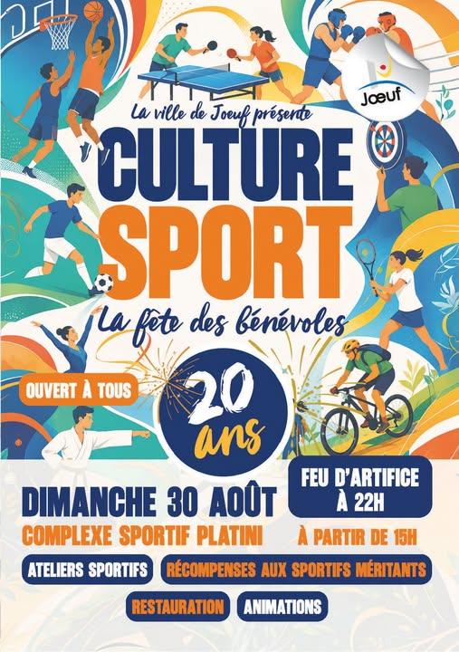 Fête des bénévoles Culture Sport rue du stade Jœuf