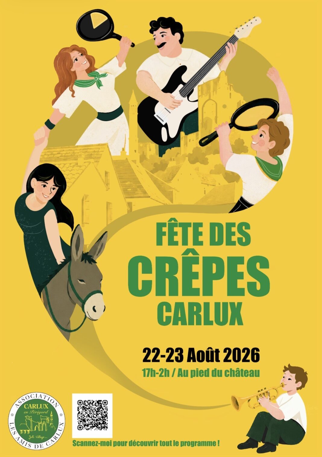 Fête des crêpes de Carlux Carlux