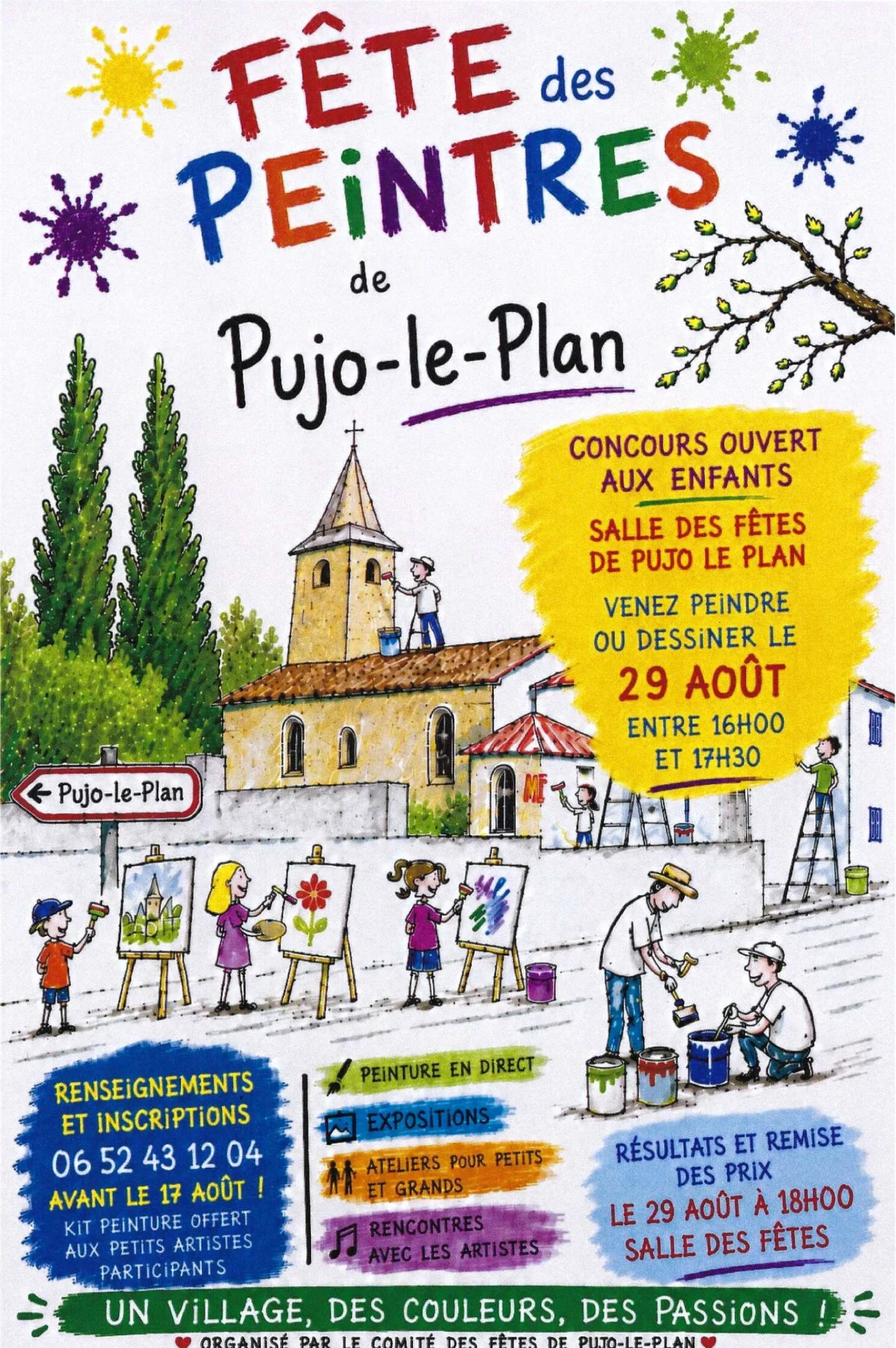 Fête des peintres  Pujo-le-Plan