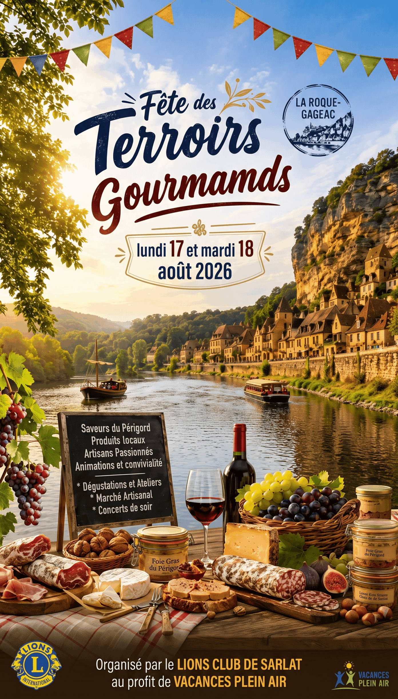 Fête des Terroirs Gourmands  La Roque-Gageac