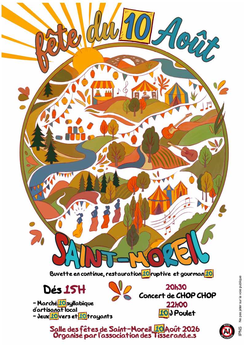 Fête du 10 Saint-Moreil
