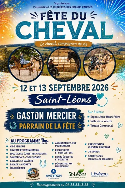 Fête du cheval  Saint-Léons 2026-09-12