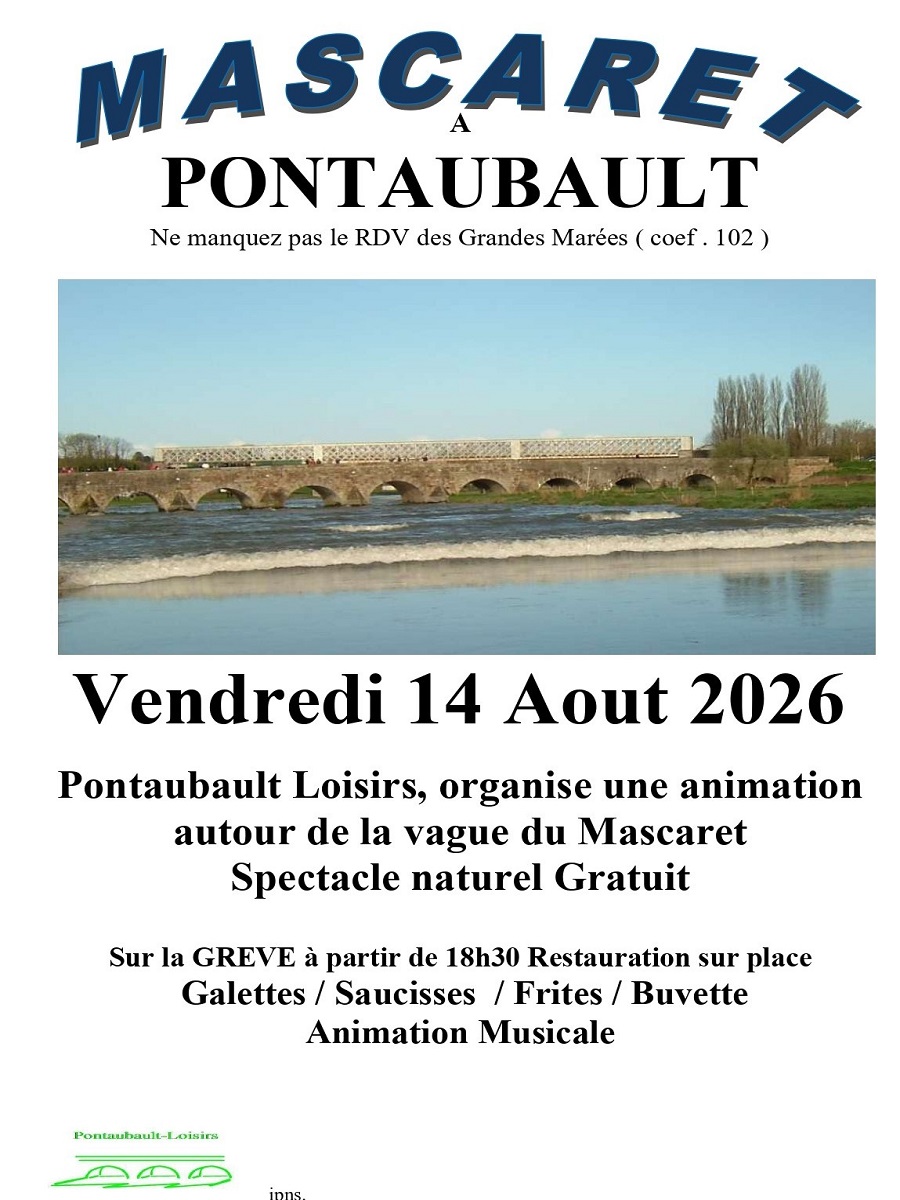 Fête du mascaret Pontaubault