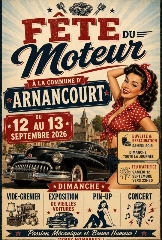 Fête du moteur Arnancourt
