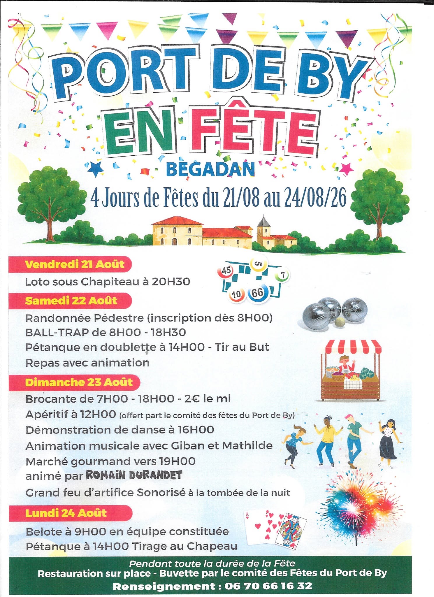 Fête du port de By Port de By Bégadan
