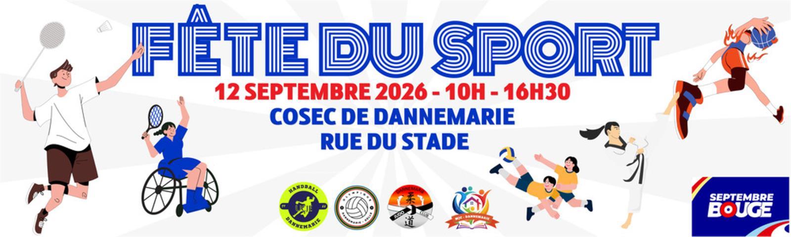 Fête du sport à Dannemarie rue du Stade Dannemarie 2026-09-12