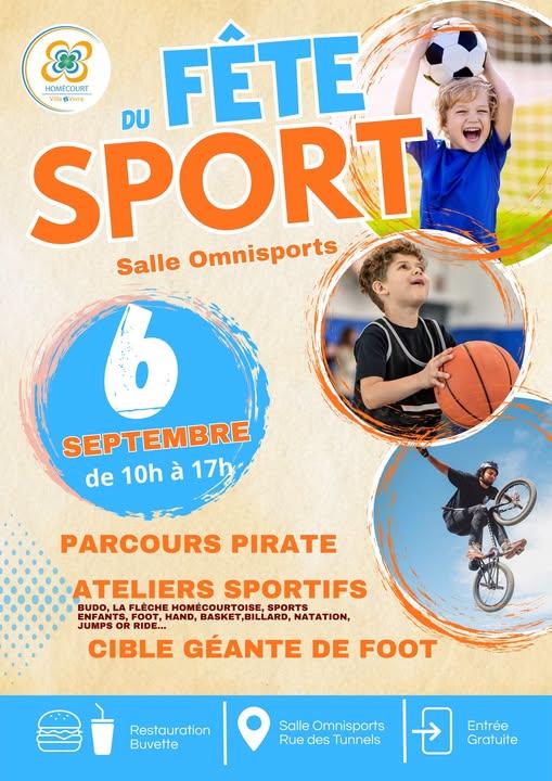 Fête du sport rue des tunnels Homécourt