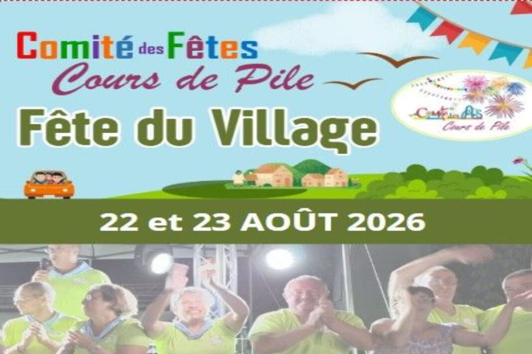 Fête du village Cours-de-Pile
