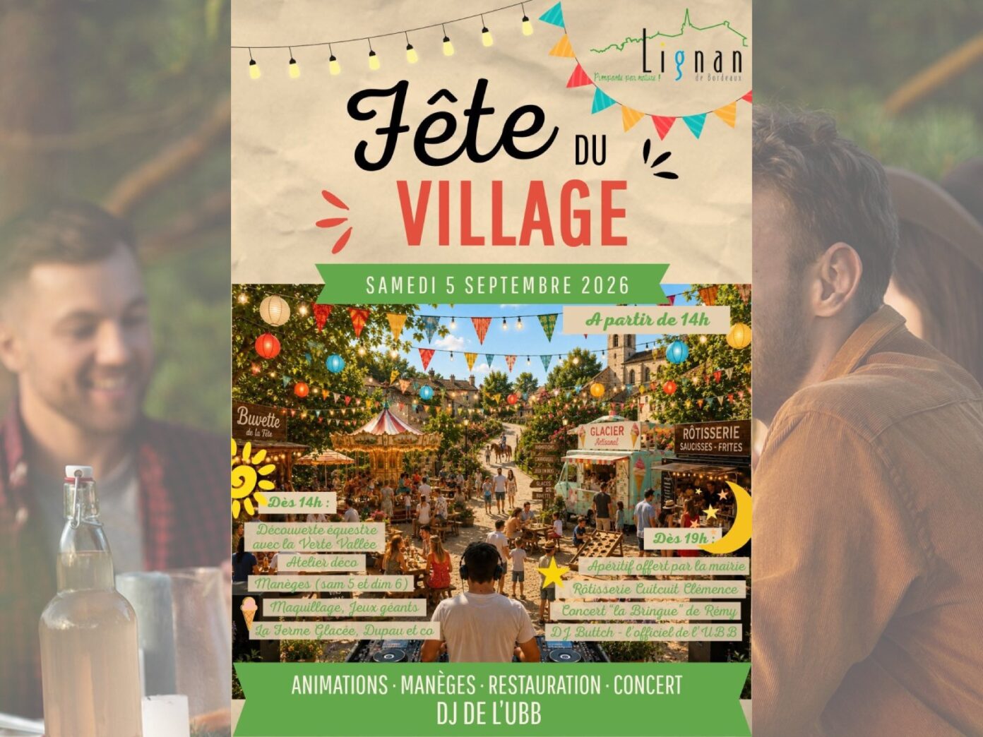 Fête du village de Lignan-de-Bordeaux Lignan-de-Bordeaux