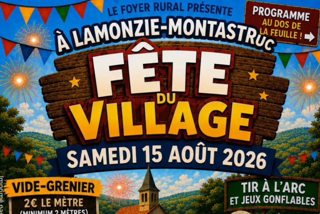 Fête du village | LAMONZIE MONTASTRUC  Lamonzie-Montastruc