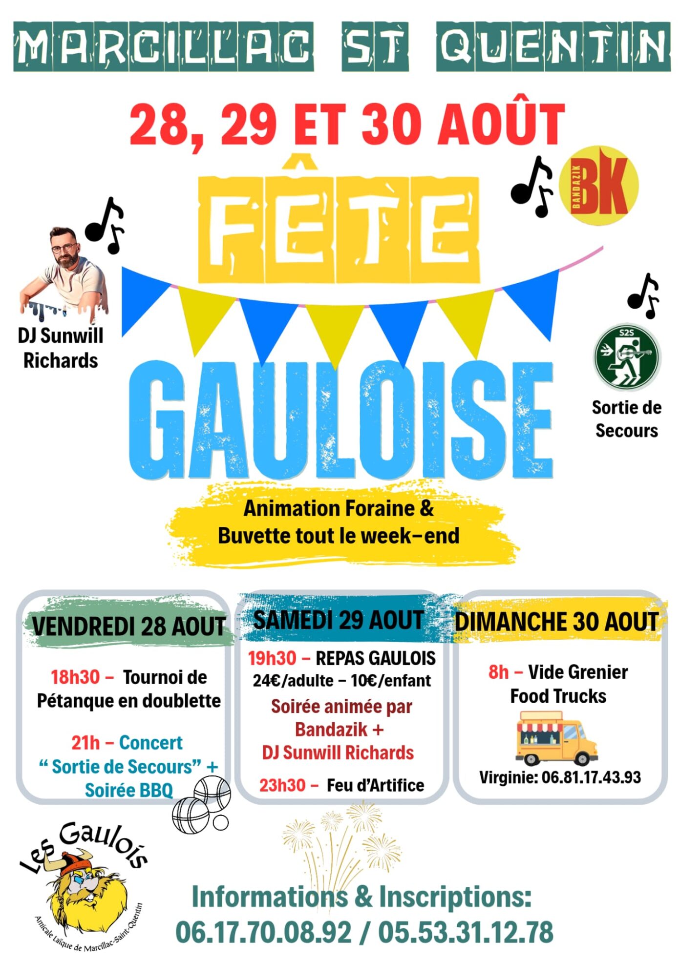 Fête Gauloise  Marcillac-Saint-Quentin