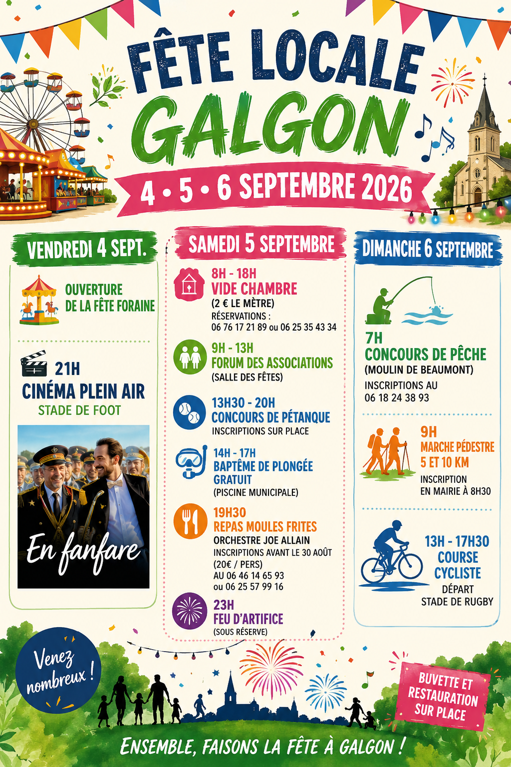 Fête locale Galgon Galgon