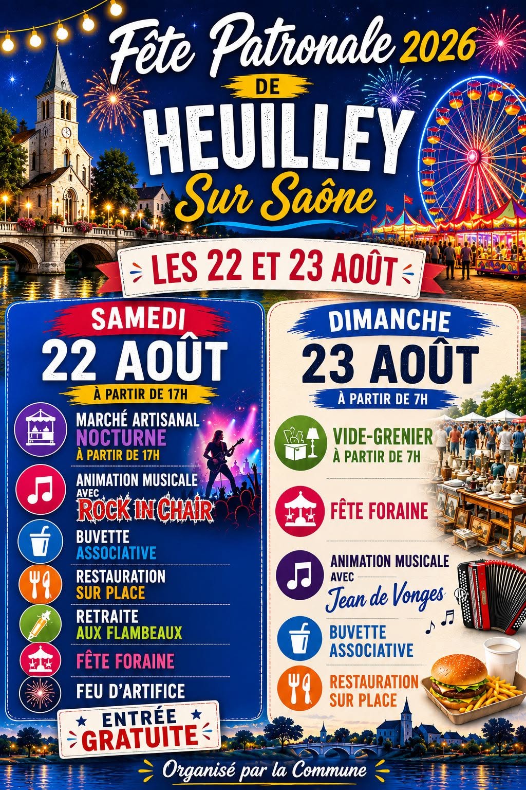Fête Patronale d’Heuilley-sur-Saône Heuilley-sur-Saône