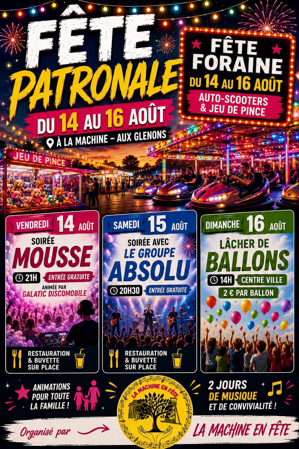 Fête patronale  La Machine