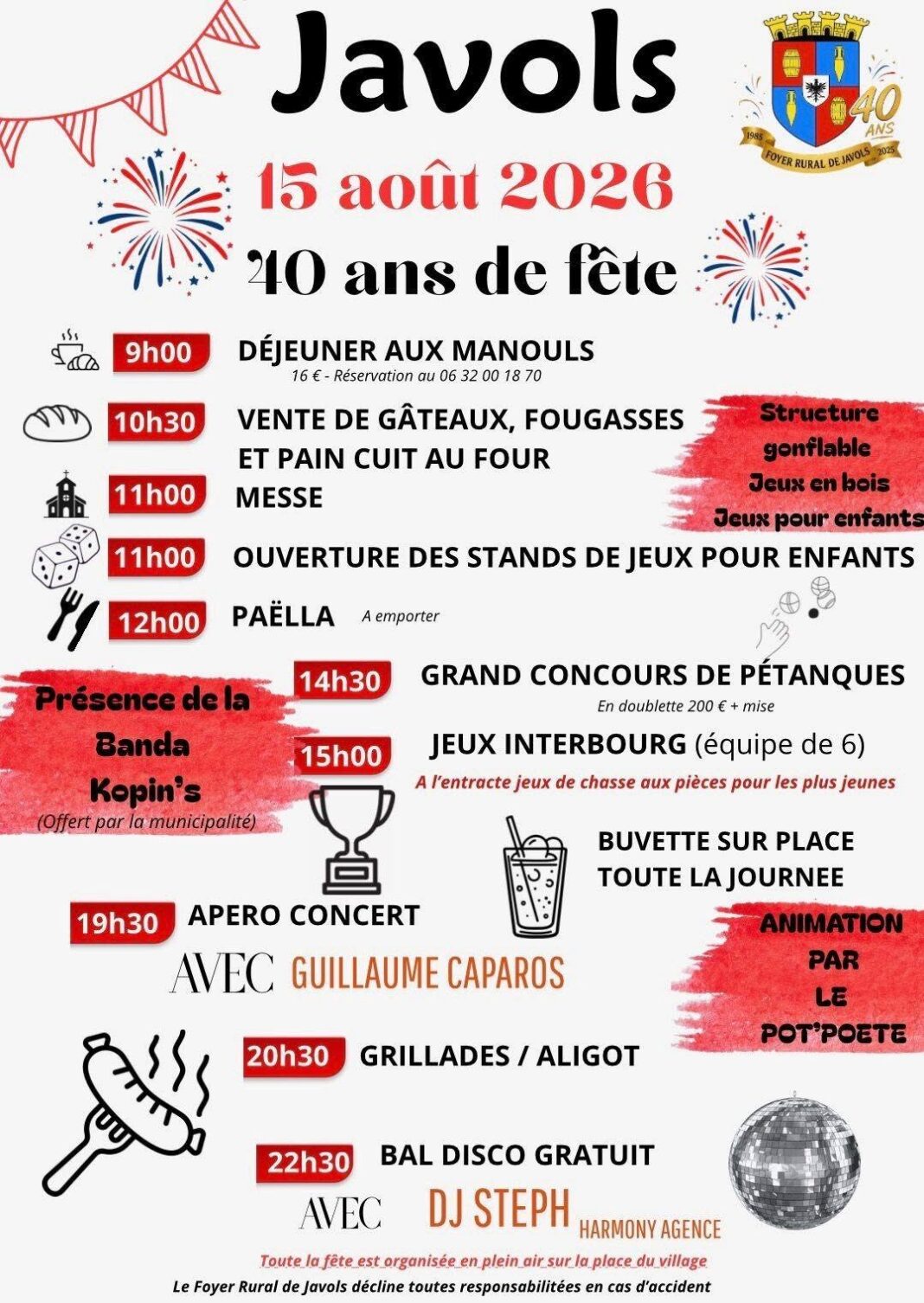 FÊTE VOTIVE A JAVOLS Peyre en Aubrac