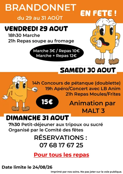 Fête votive Brandonnet