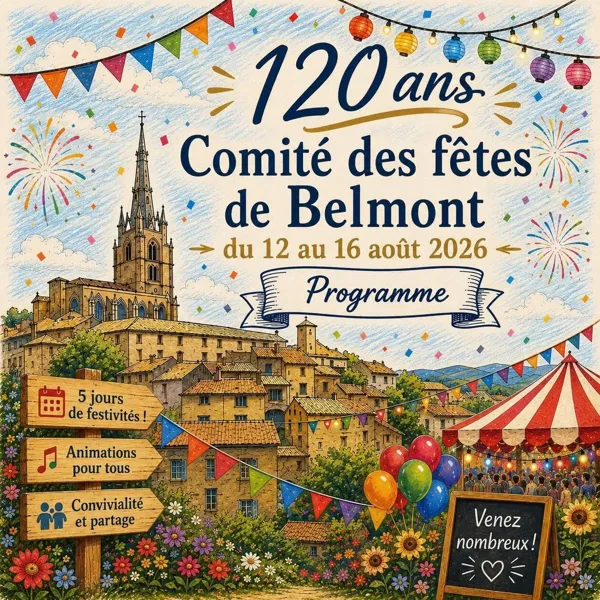Fête votive de Belmont-sur-Rance  Belmont-sur-Rance