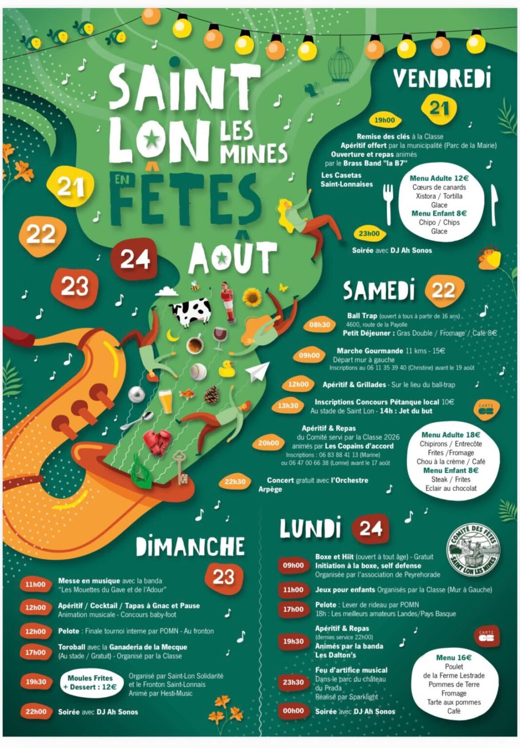 Fêtes de Saint Lon les Mines  Saint-Lon-les-Mines