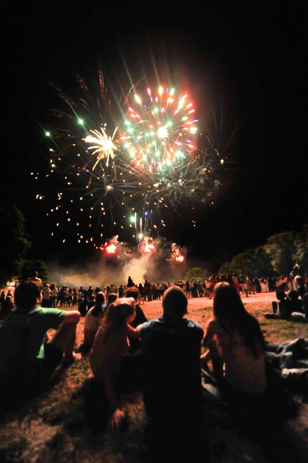 Feu d&rsquo;artifice à Aubazine  Aubazines