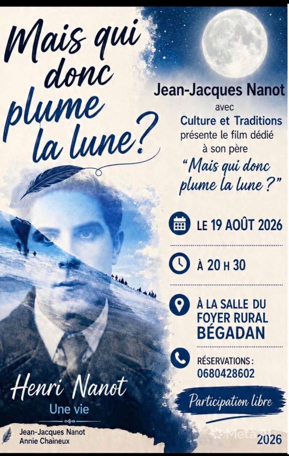 Film-Documentaire Mais qui donc plume la lune ? Bégadan